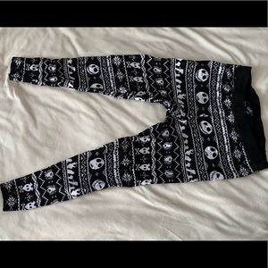 torrid Nightmare Before Christmas fair isle legggings